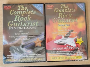 The Complete Rock Guitarist Series curso 1 y 2 DVD Peter Finlay lecciones matrícula - Imagen 1 de 7