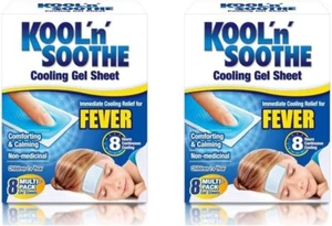 3 X 8 PACK OF KOOL 'N' SOOTHE COOLING STRIP SACHETS KIDS *EXPIRY DATE 03/2027* - Picture 1 of 4