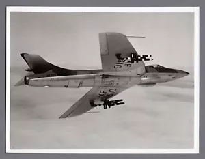 HAWKER HUNTER F4 FAIREY FIREFLASH MISSILE VINTAGE PHOTO ROYAL AIR FORCE RAF 1 - Picture 1 of 2
