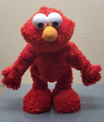 Fisher Price 2008 Sesame Street Elmo ¡En vivo!  15" Necesita reparación (Ver vídeo) Foto 1 de 4