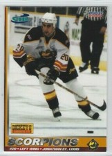 Jonathan St. Louis 2001-02 New Mexico Scorpions (CHL) 