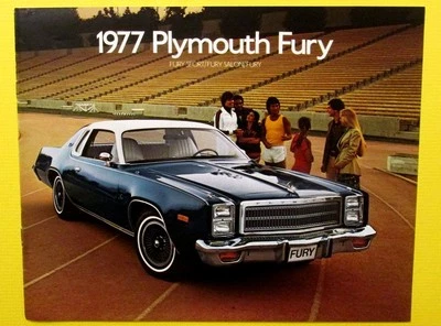 Plymouth Fury 1977 salón deportivo sedán vagón suburbano estadio familiar color 12 páginas Foto 1 de 4
