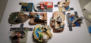 Lote 9 Micro Máquinas Galoob Estructura Juegos Hiways & Byways, Skull Island - Imagen 1 de 14