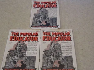 LOT 3 The Popular Educator by LINGARD LOUD 1938 Edition No.6,7,8 - Imagen 1 de 3