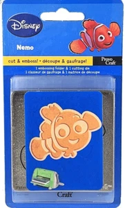 Disney Finding Nemo Clownfish Cuttlebug Die & Matching Embossing Folder 37-1716 - Picture 1 of 2