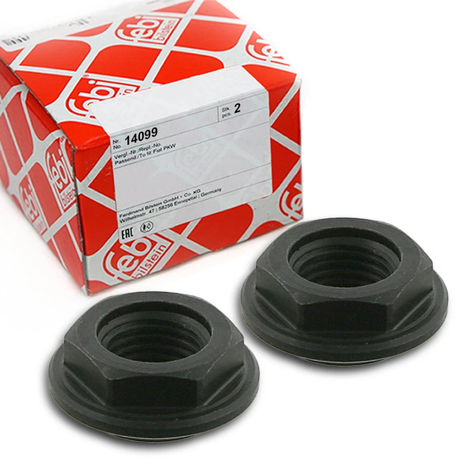 2x GEWINDEHÜLSE FEDERBEIN VORDERACHSE FÜR AUDI SEAT SKODA VW 14099 - Bild 1 von 1