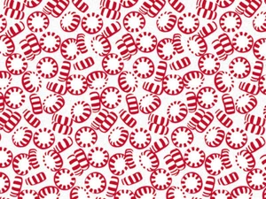 PEPPERMINT HOLIDAY Design Tissue Paper Sheet Choose Size & Package Amount - Picture 1 of 1