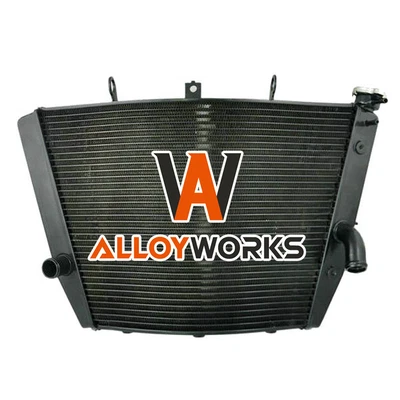 ALLOYWORKS Aluminum Radiator For 2007 2008 SUZUKI GSXR1000 GSXR 1000 Foto 1 de 4