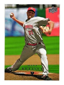 2008 Upper Deck #232 Matt Belisle Cincinnati Reds