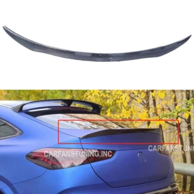 Alerón trasero de fibra de carbono para Mercedes Benz GLE53 GLE63 cupé 2021-24 Foto 1 de 4