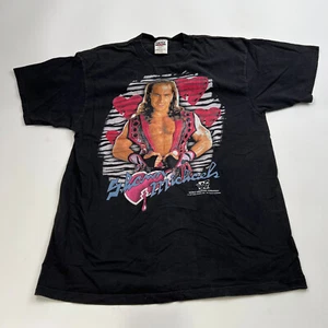 Vintage WWF WWE 1997 Shawn Michaels Heartbreak Kid HBK Titan Sports Shirt Sz XL - Picture 1 of 6