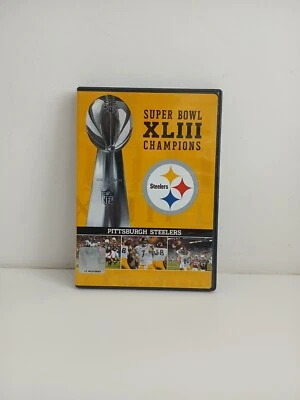 NFL Superbowl Pittsburgh Steeler Super Bowl XLIII Champion American Football Dvd - Image 1 of 4