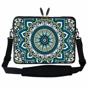 15.6" Laptop Computer Sleeve Case Bag w Hidden Handle & Shoulder Strap 3153 - Picture 1 of 3