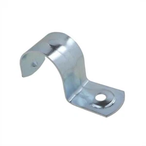 Qty 1000 Conduit Half Saddle 32mm Zinc Plated Electrical Corrugated - Picture 1 of 4