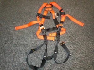 Standard Orange Workman® Body Guard® Construction Style Vest Harness - Picture 1 of 5