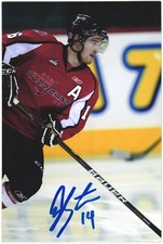 Austin Fyten Autographed 4x6 Color Photo Lethbridge Hurricanes #11 Red B