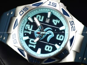 New Invicta Men's 52mm KRAKEN NHL Coalition Automatic NH35A TT Blue Dial Watch - Picture 1 of 11