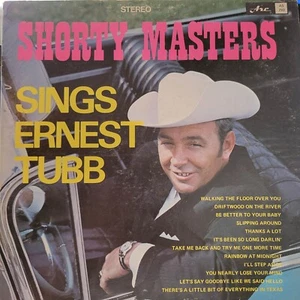 Shorty Masters Sings Ernest Tubb LP Record - Picture 1 of 1