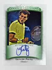 2017 Upper Deck Goodwin Champions Autographs A-TF Taylor Fritz