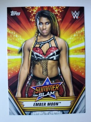 2019 Topps WWE SummerSlam #20 EMBER MOON - Image 1 of 2