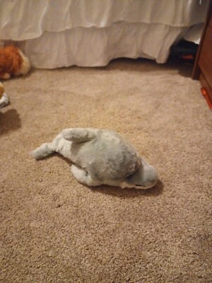 Ganz Webkinz Bottlenose Dolphin HM220 Plush Soft Toy Stuffed Animal No Code - Image 1 of 2