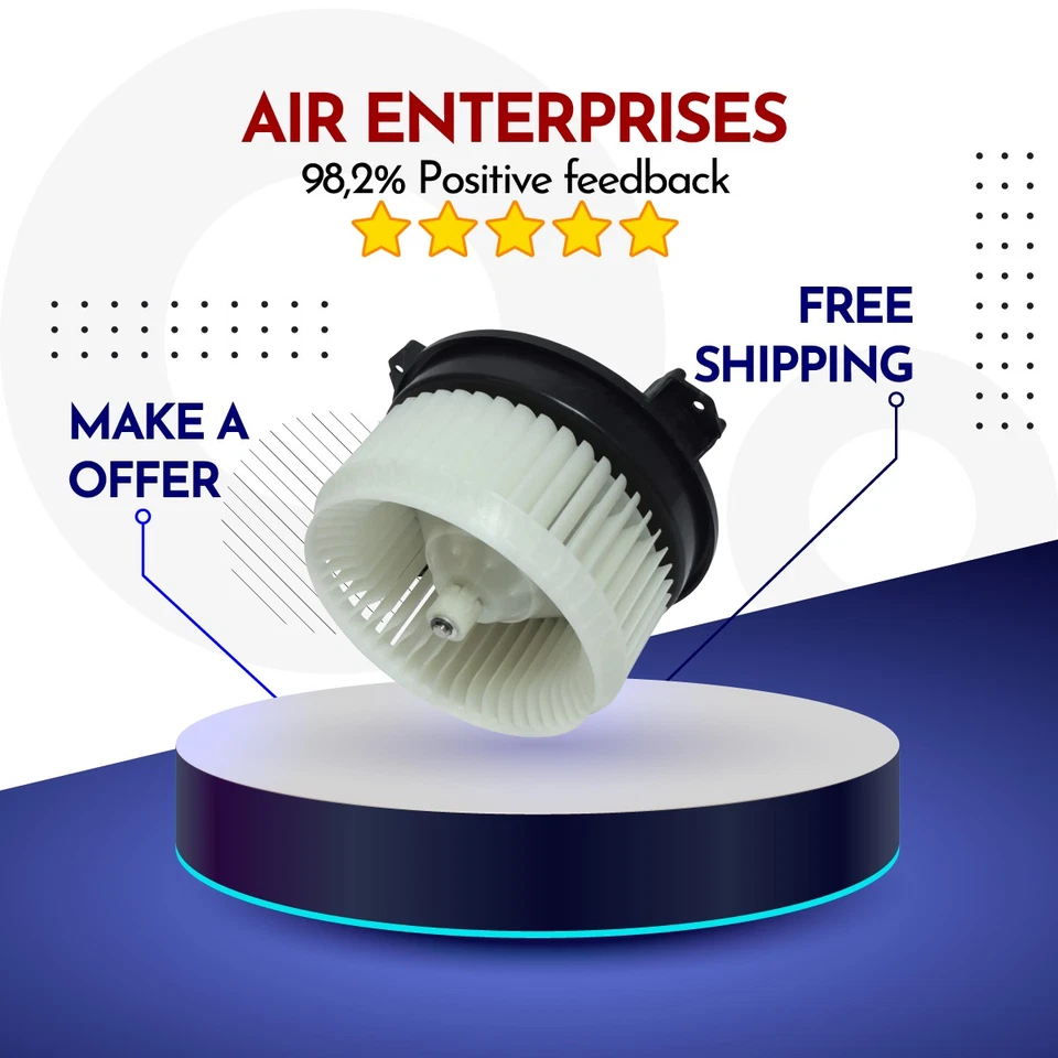 Motor de ventilador AC compatível com Honda Accord 2013 -2017/ Acura ILX 14-16, RDX 15-17 - Imagem 1 de 1