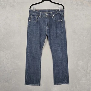 Levis 527 Jeans Herren 33x30 (34x29) Blau Bootcut Dark Wash 100% Baumwolle Denim - Bild 1 von 10