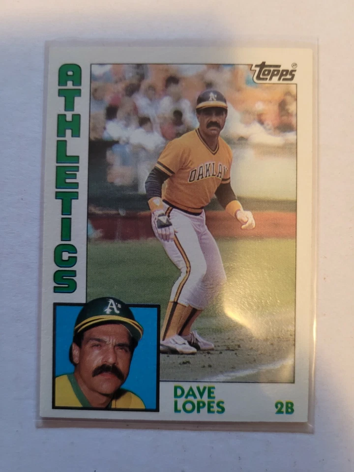 1984 topps DAVE LOPES #669 NM   - Image 1 of 1