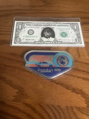Calcomanía 500 golosinas Dale Earnhardt Jr. Nascar 1995 dólar más Richard Petty 1992 Foto 1 de 4