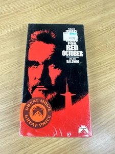 VTG Collectible Hunt For Red October Sean Connery Factory Sealed VHS ORIGINAL - Picture 1 of 7