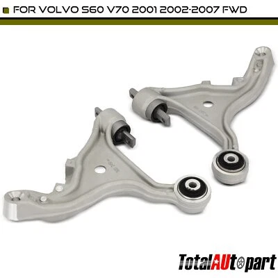 2x Nuevo brazo de control para Volvo S60 V70 2001 2002-2007 delantero izquierdo y derecho inferior Foto 1 de 4