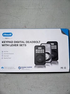 Cerradura de puerta delantera inteligente Zowill sin llave electrónica de huellas dactilares cerrojo control de aplicación - Imagen 1 de 3