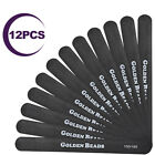 Nail Files Buffer Set 12X Double Sided Emery Boards 100/180 Grit Manicure Tools