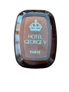 Estuche plástico jabón vintage George V Hotel Paris Leonard Savon - Imagen 1 de 6