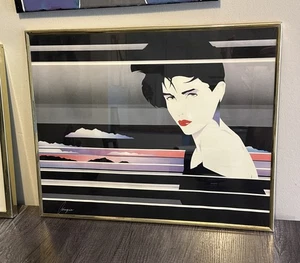 PATRICK NAGEL POSTER VINTAGE 1987 GEORGIA DURAN DURAN LIZENZIERT SCAFA TORNABENE - Bild 1 von 5