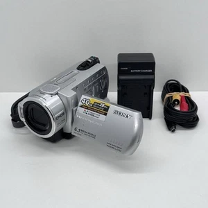Sony Handycam DCR-SR300 6.1MP 40GB HDD Hard Disk Drive Camcorder Tested Working - Picture 1 of 11