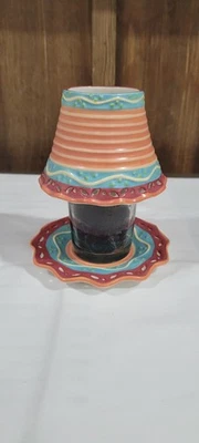 Yankee Candle Mini Tarro Topper Sombra y Placa Base Desert Fiesta Suroeste Foto 1 de 4