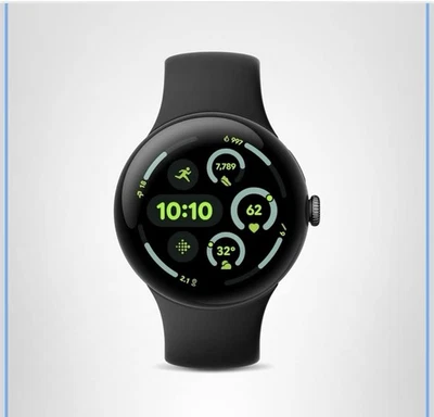 Google Pixel Watch 3 45mm - Aluminum Matte Hazel - LTE (Unlocked) - NEW & SEALED - Image 1 of 4