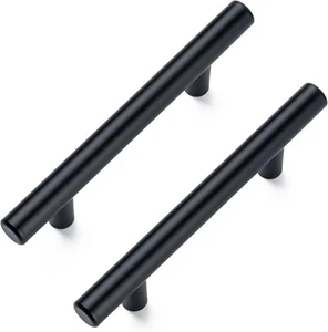 10 Pack Cabinet Pulls Matte Black Stainless Cabinet Handles, for Kitchen - Picture 1 of 5