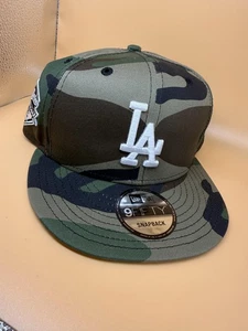 Los Angeles Dodgers World Series Mütze Cap Snap Back Herren Camouflage MLB New Era - Bild 1 von 8