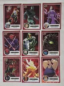 2024 Upper Deck Marvel Beginnings Vol 2 Series 2 Red Supernova 9 Card Lot - Picture 1 of 1
