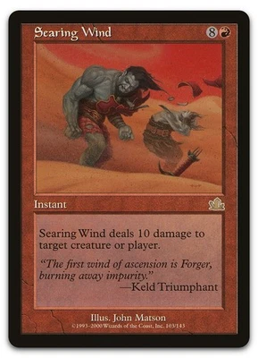 Searing Wind #103 (NM) Prophecy PCY Magic MTG - Image 1 of 2
