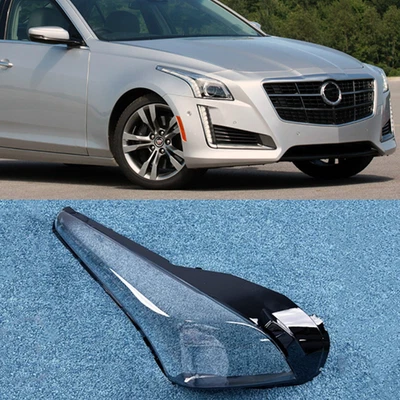 Para Cadillac CTS 2014-2019 Faro derecho Faro Lente Carcasa Pantalla Cubierta Foto 1 de 4