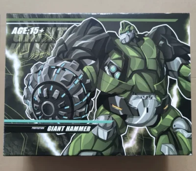In Stock New APC Toys Giant Hammer Bulkhead Action Figure Transforms Robot - Image 1 of 4