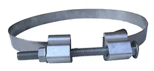 Bolt and Clamp, Stainless Steel 304 Strapping, Pack of 5 - Picture 1 of 1