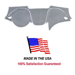 Light Gray Dash Cover Compatible w/ Chevy Impala 2014-2020 No Collision Warning - Picture 1 of 11