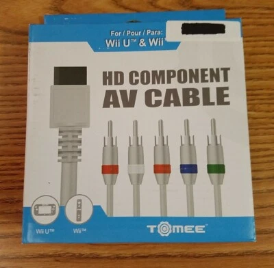 HD Component Av Cable For Wii And Wii U Tomee - Image 1 of 3