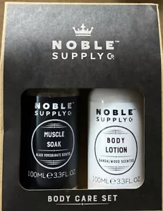 Noble Supply Co Body Care Set NUOVO ottimo regalo calza stuffer compleanno di Natale - Foto 1 di 2