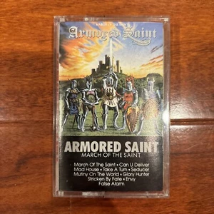 VERY GOOD USED March Of The Saint by Armored Saint Cassette Tape FREE SHIPPING - Picture 1 of 3