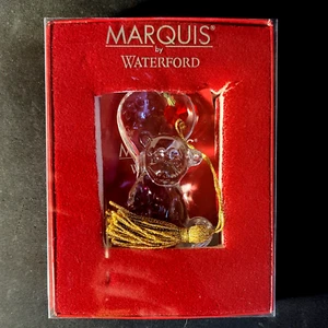 WATERFORD Marquis BABY'S FIRST CHRISTMAS ORNAMENT, Made in Germany, 2008 - Picture 1 of 8